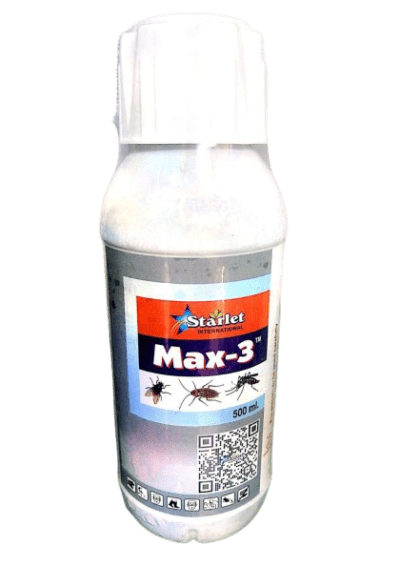 Max 3 – High-Potency Insecticide with Permethrin, Deltamethrin, Tetramethrin & PBO for Fast Pest Elimination - Image 2