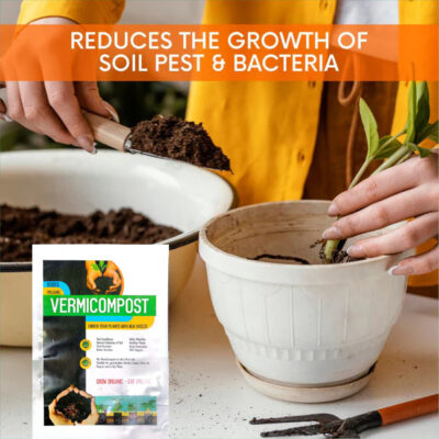 Vermicompost – 100% Natural Organic Fertilizer for Healthy Plant Growth (Available in 1KG & 5KG Packs) - Image 2