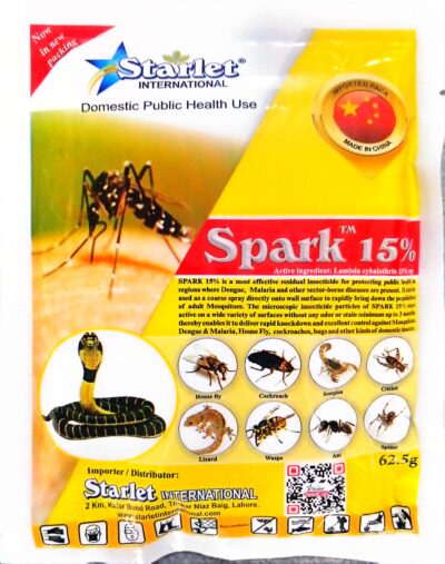 Spark 15% – Advanced Lambda Cyhalothrin 15% Powder Insecticide for Mosquitoes & Flies - Image 2