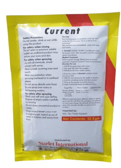 Current 15% – Lambda Cyhalothrin 15% Insecticide Powder for Fast Household & Farm Pest Control - Image 3