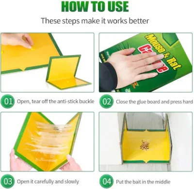  Pasban Mouse Rat Glue Catch Trap – Ultimate Non-Toxic Rodent Control Solution - Image 3