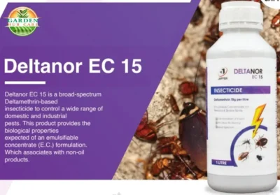 Delta Nor EC 15 | Deltamathrin 1.5 % EC/ Best insectcides Spray for Mosquitos, Cockroaches, Flies, Bed Bugs Etc