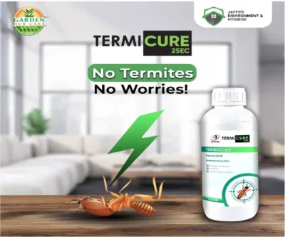 Termicure 2 Termi Cure 25EC: Fipronil-Based Termiticide with Domino Effect for Long-Lasting Colony Elimination