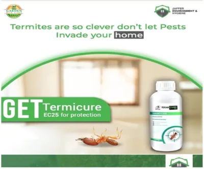 Termicure Termi Cure 25EC: Fipronil-Based Termiticide with Domino Effect for Long-Lasting Colony Elimination