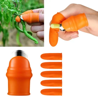  5 Pcs Silicone Thumb Knife Set