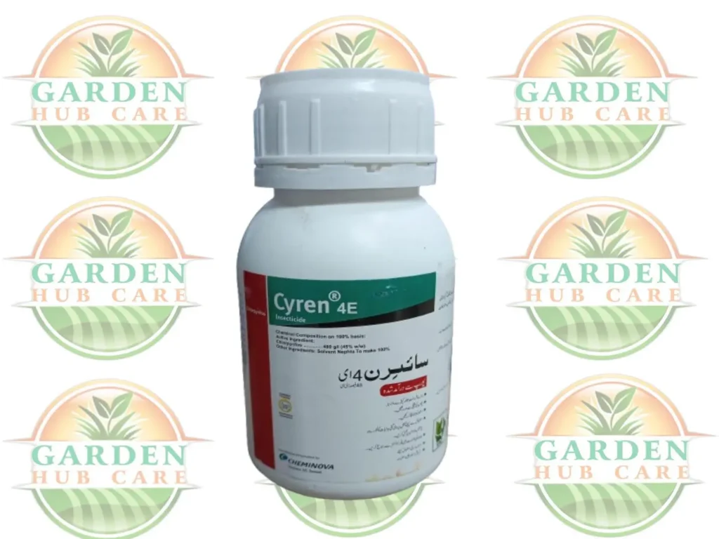 Cyren 40 EC (Chlorpyrifos 48% EC) | Effective Chlorpyrifos-Based Solution for Home Garden Insects on Plants