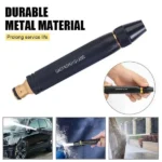 Adjustable Nozzle Water Spray Gun – High Pressure | Durable Metal Brass | Elegant Black Finish