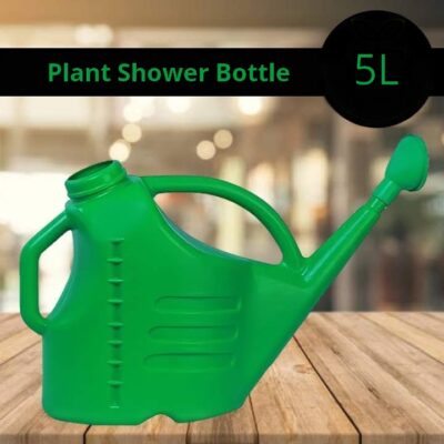 Gardening Shower Can – Plastic Watering Can (Green, 10 Ltr & 5 Ltr) - Image 3