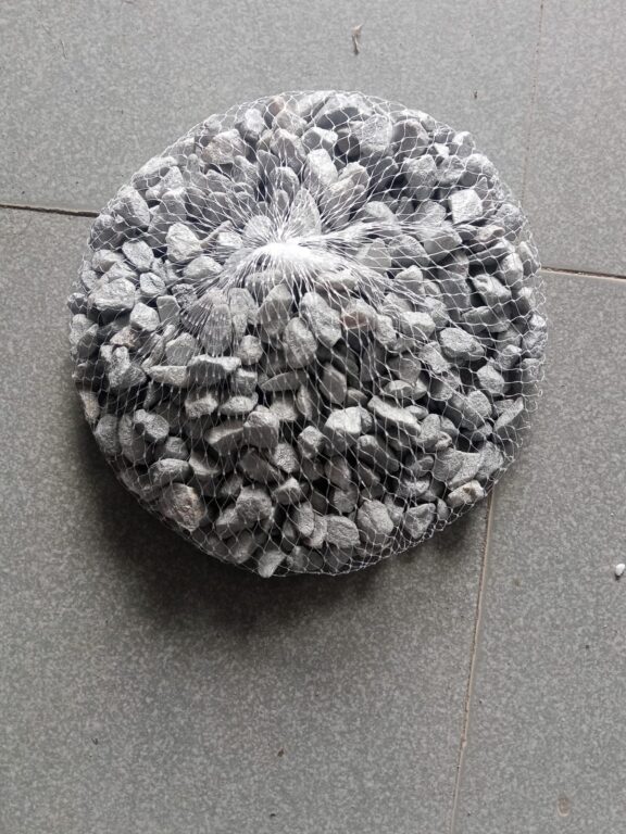 Silver Granite Pebbles