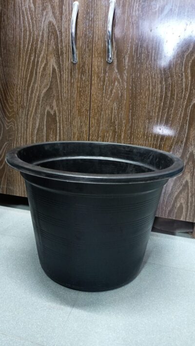 Black Pots 15X11 Inch Black Plastic Pot 15 Inch