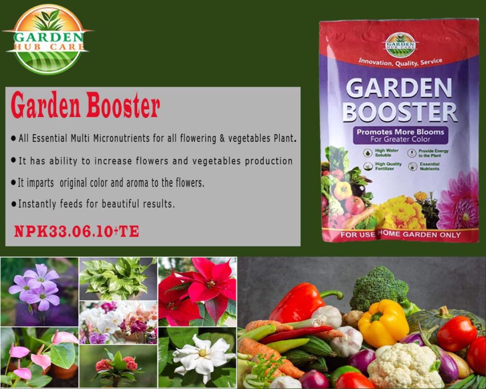 Garden Booster NPK 33-06-10 TE
