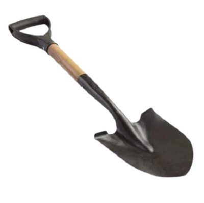 Heavy-Duty Garden Shovel – Steel Digging Spade with Strong Wooden Handle - Image 2