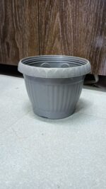 Beautiful Hanging Pots Mix Colors – 8 Attractive Plastic Hanging Planters for Home & Garden - Image 5