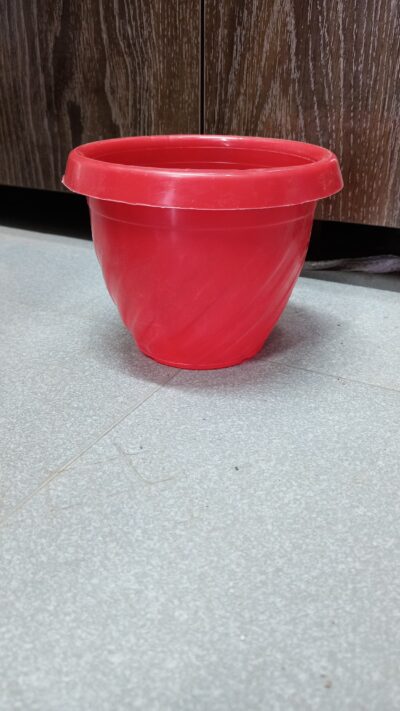 Beautiful Hanging Pots Mix Colors – 8 Attractive Plastic Hanging Planters for Home & Garden - Image 4