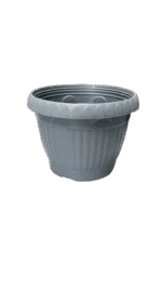 Beautiful Hanging Pots Mix Colors – 8 Attractive Plastic Hanging Planters for Home & Garden - Image 8