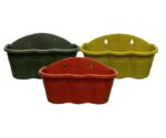Plastic Wall Pots Mix Colors