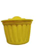 Plastic Wall Pots Mix Colors 300 Size