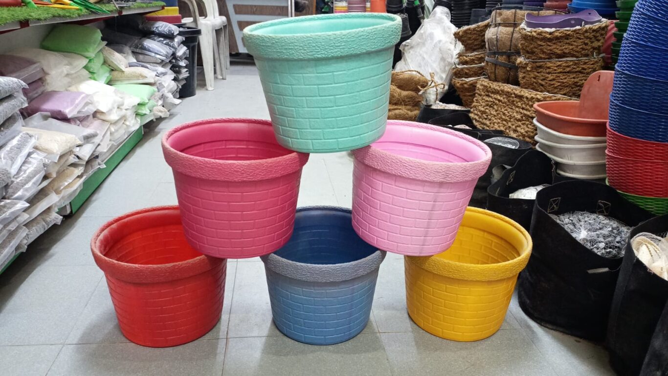 10 Inch Plastic Decorative Planter