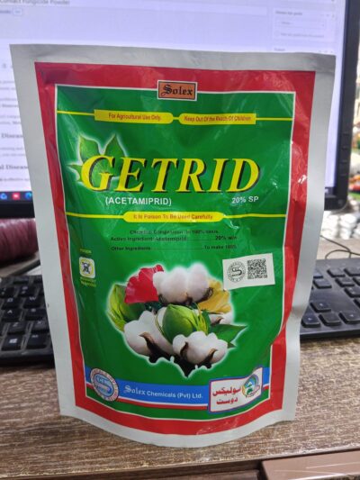 Getrid 20 SP Acetamiprid Insecticide for White Flies Aphids Thrips and Leaf Miner - Image 6