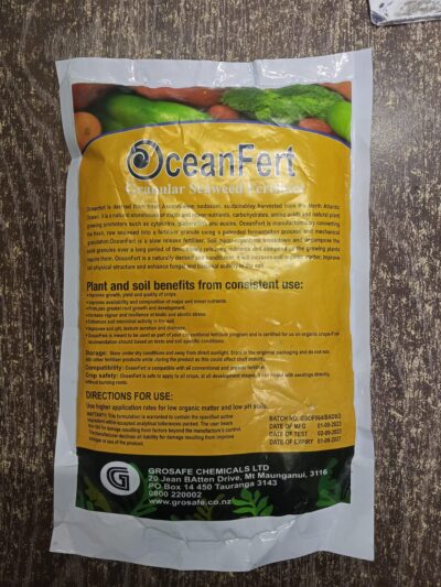 OceanFert Granular Seaweed Fertilizer for Root Growth Soil Health and Plant Vigor 1KG - Image 3