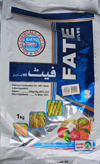 Fate 80% WG Sulphur Fungicide for Powdery Mildew, Mites & Fungal Disease Control – 1KG Pack - Image 2