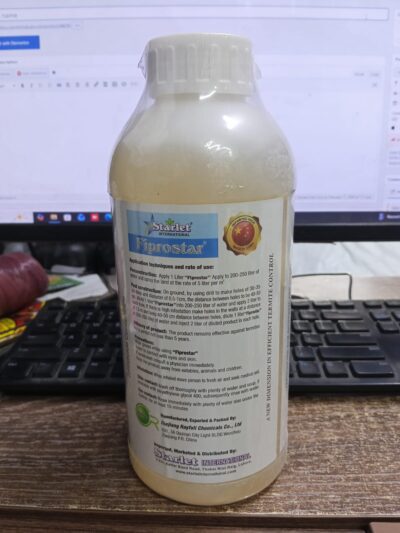 Fiprostar 25EC Fipronil 2.5% EC Termite Killer Insecticide 1 Liter (Imported China Pack) - Image 3