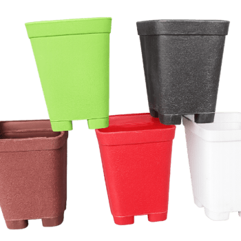 Square Tall Plastic Pots