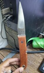 Professional Wooden Handle Grafting Knife | Stainless Steel Plant Budding & Gardening Knife - Image 3
