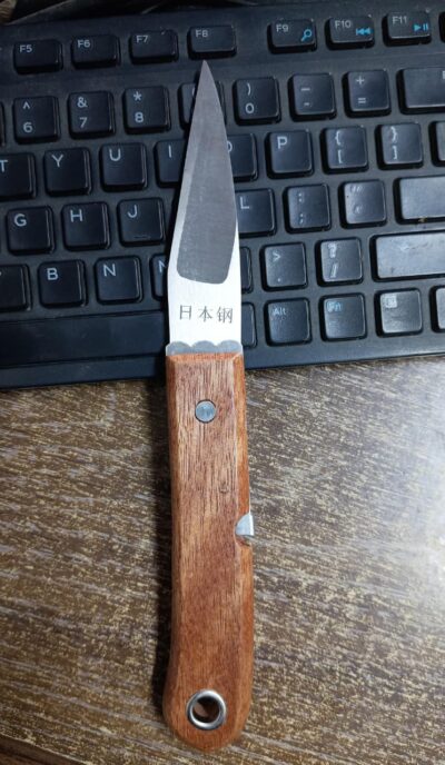 Professional Wooden Handle Grafting Knife | Stainless Steel Plant Budding & Gardening Knife - Image 2