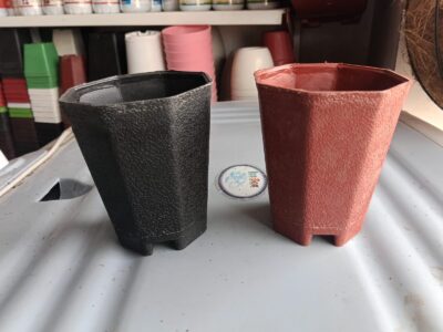 5 Pcs Octagonal Plastic Pots Deal – Colorful Nursery Pots for Indoor & Outdoor Plants - Image 3
