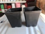 5 Pcs Square Black Plastic Pots 4x5 Inch – Nursery Pots for Indoor & Outdoor Plants - Image 4