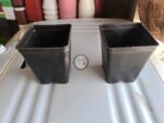 5 Pcs Square Black Plastic Pots 4x5 Inch – Nursery Pots for Indoor & Outdoor Plants - Image 5