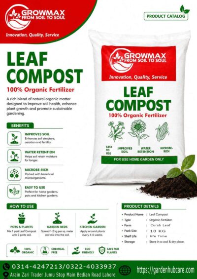 Organic Leaf Compost 10kg – 100% Natural Leaf Compost for Plants & Garden - Image 2