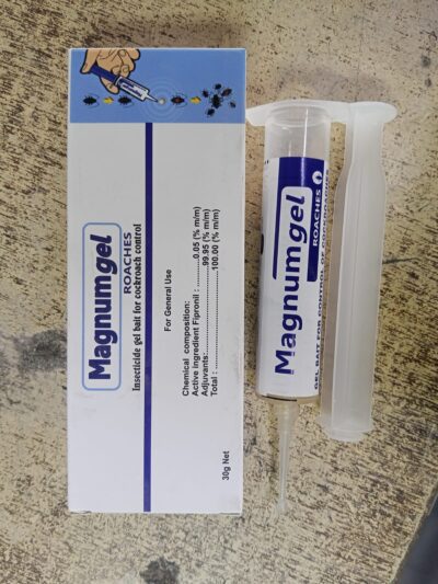 Magnum Gel Roaches Cockroach Killer Gel 10g | Fipronil 0.05% Powerful German Roach Control Gel - Image 3